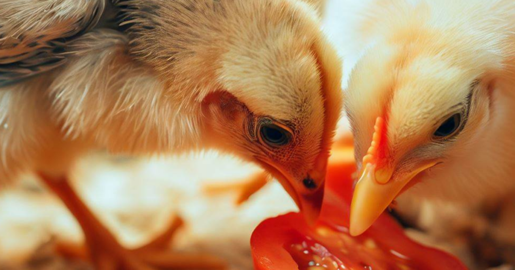 can chickens eat tomatoes