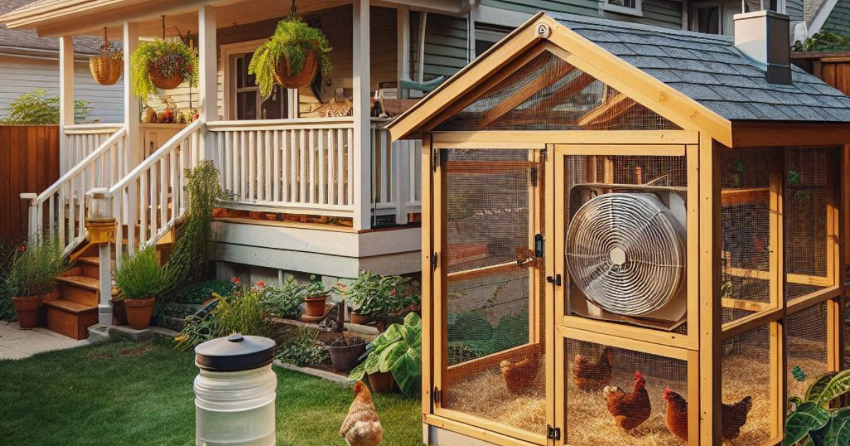 Chicken Coop Fan