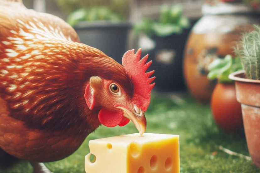 Can chickens eat cheese?