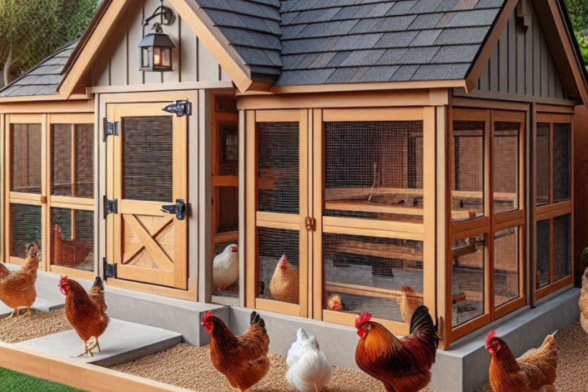 Chicken Coop for 6 Chickens
